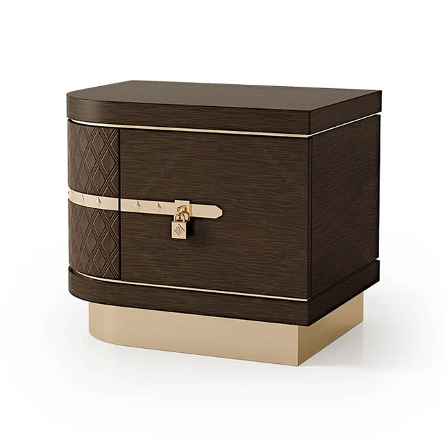 Diamond Bedside Table